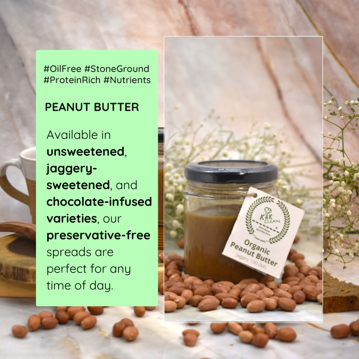 Organic Peanut Butter - 150 gms