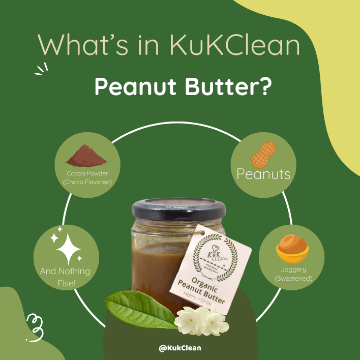 Organic Peanut Butter - 150 gms
