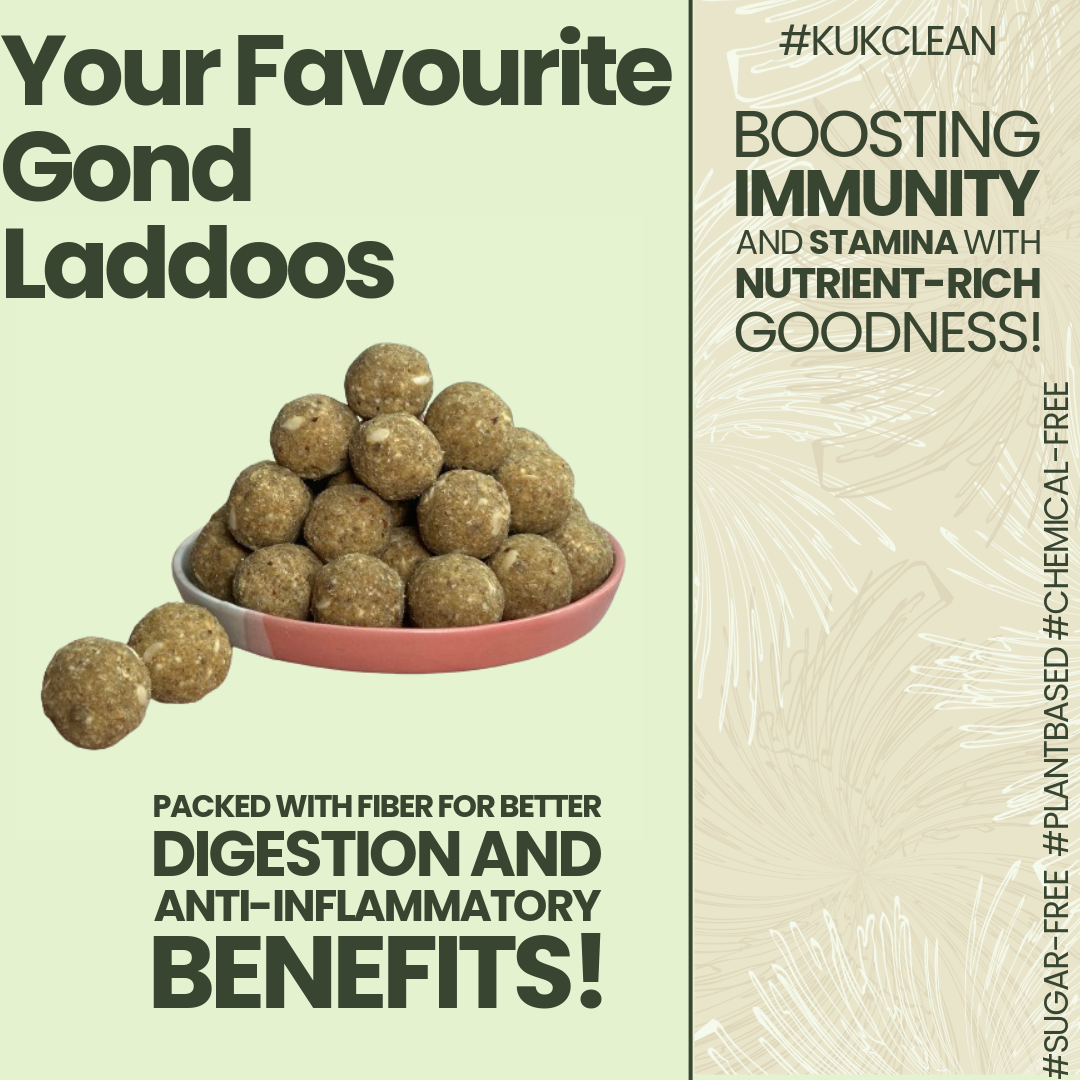 Millet Gond Laddoo (10 pcs ~200 gms)