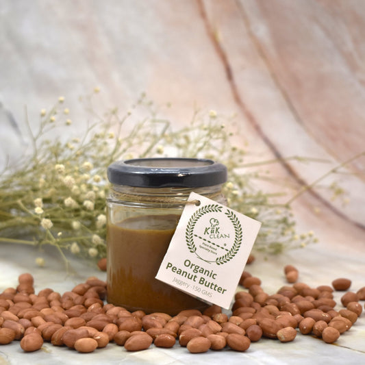 Organic Peanut Butter - 150 gms - KuKClean Plant - based specialty store