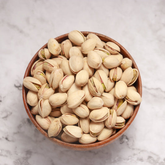 Roasted Pista in shell (250 gm) - KuKClean Plant - based specialty store