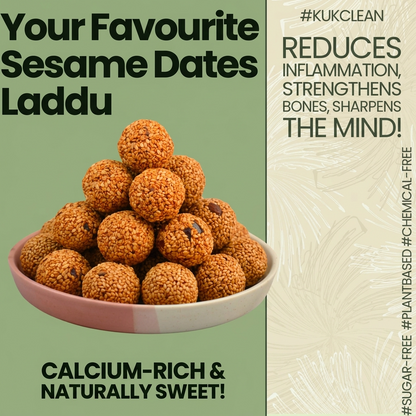 Sesame Fiber Laddu (10 pcs ~200 gms)
