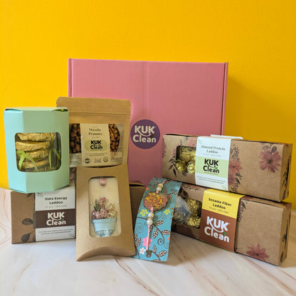 Divine Rakhi Hamper | 7 Goodies