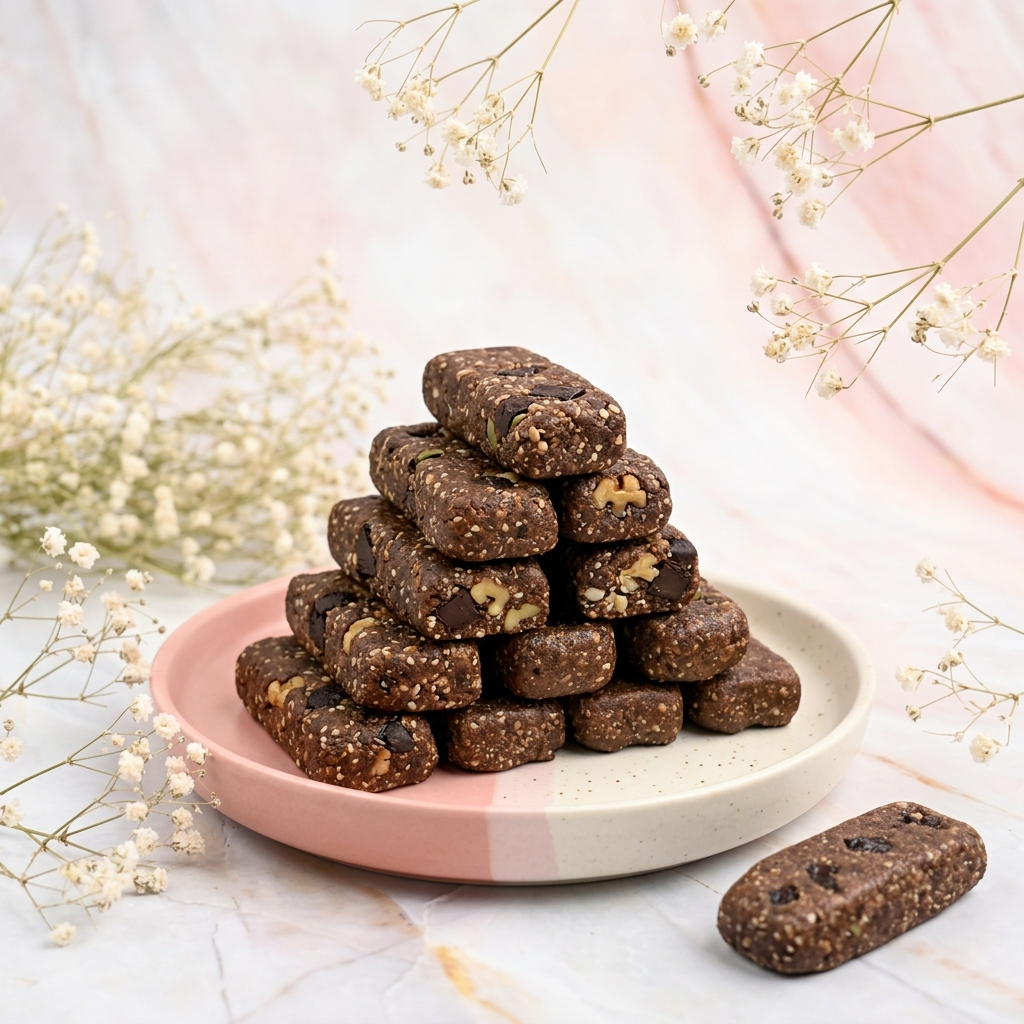 Nutty Chocolate Granola Bars (pack of 5 ~200 gms)