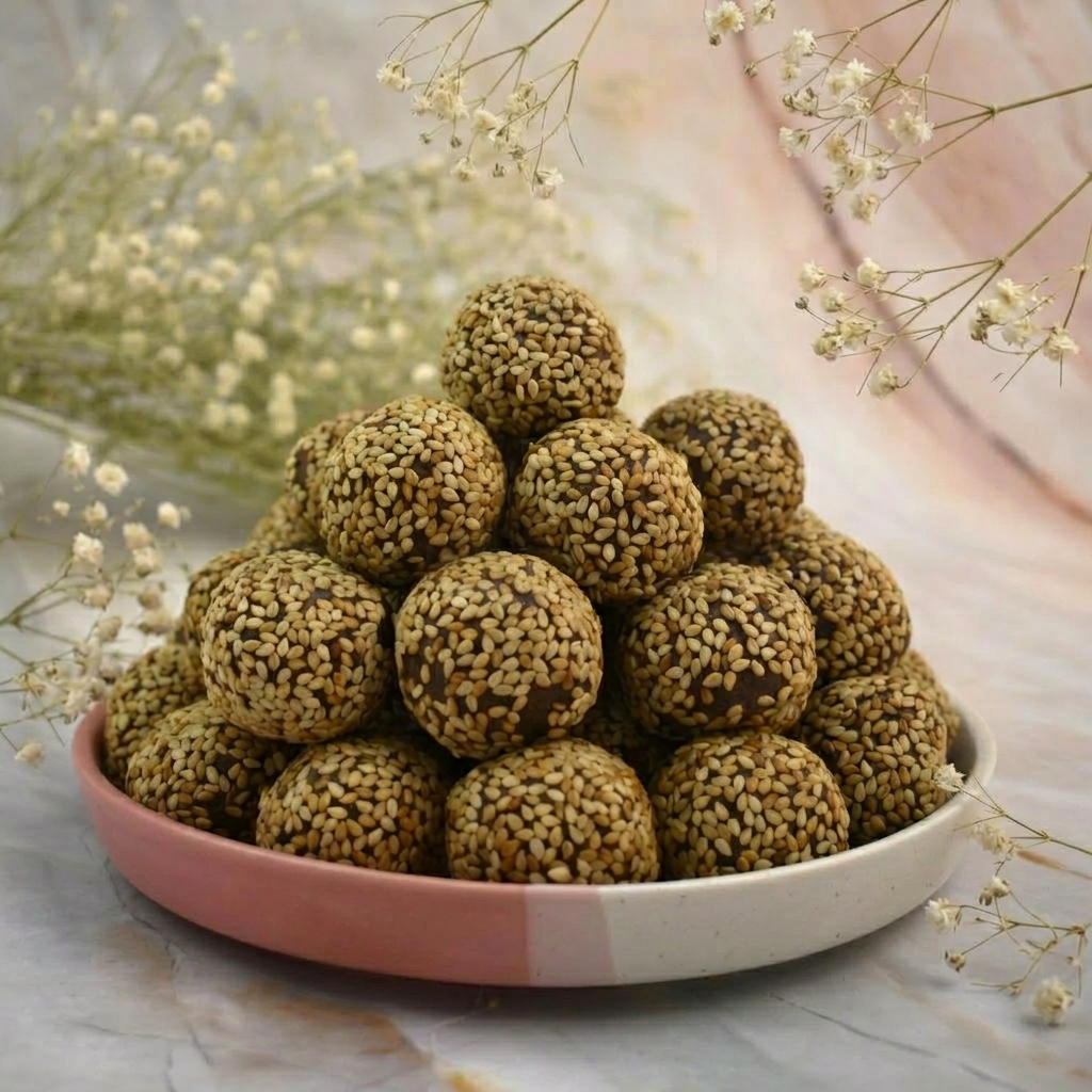 Ragi Laddu  (10 pcs ~ 200 gms)