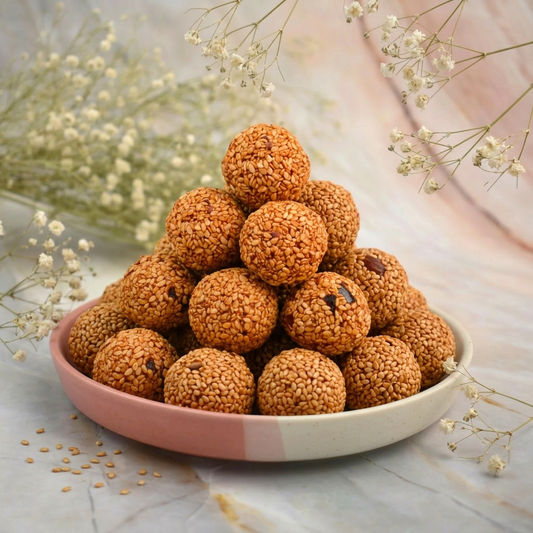 Sesame Fiber Laddu (10 pcs ~200 gms)