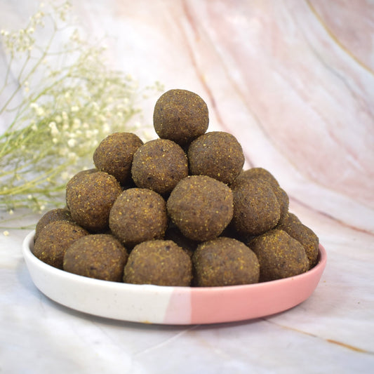 Flax seed Laddoo (10 pcs ~200 gms) - KuKClean Plant - based specialty store